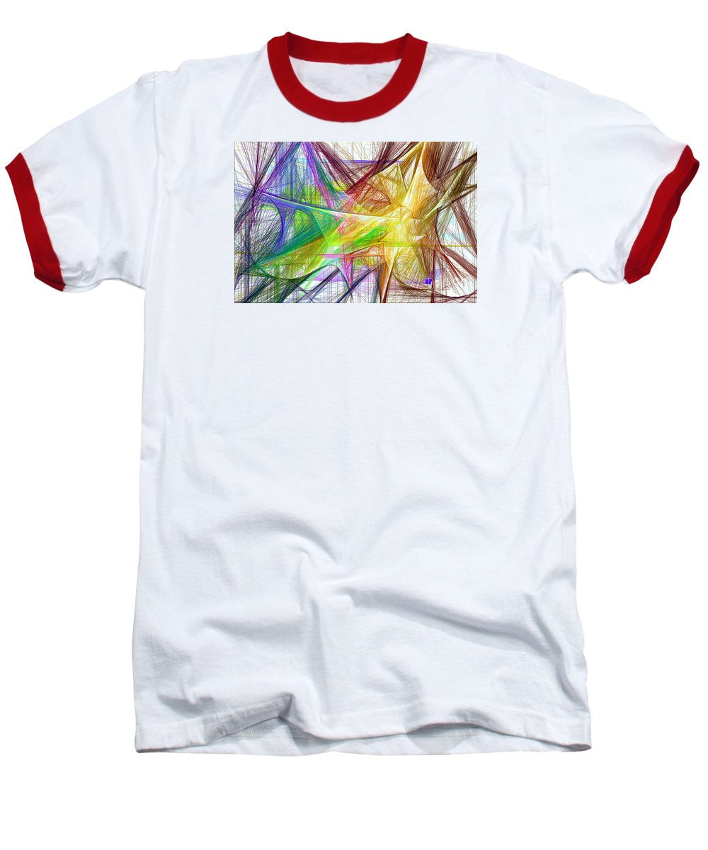Baseball T-Shirt - Abstract 9617
