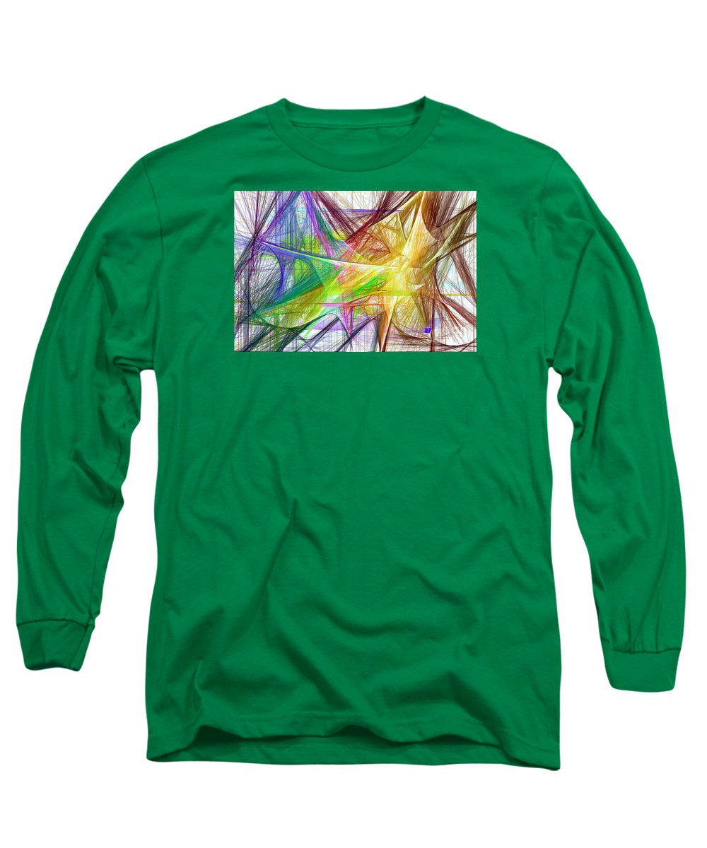 Long Sleeve T-Shirt - Abstract 9617