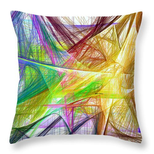 Throw Pillow - Abstract 9617