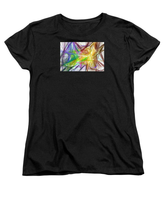 Women's T-Shirt (Standard Cut) - Abstract 9617