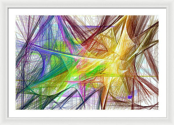 Framed Print - Abstract 9617