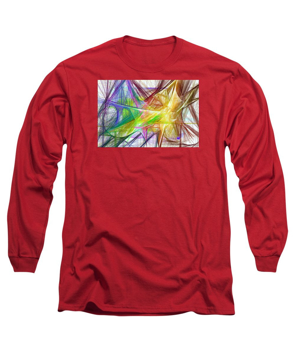 Long Sleeve T-Shirt - Abstract 9617