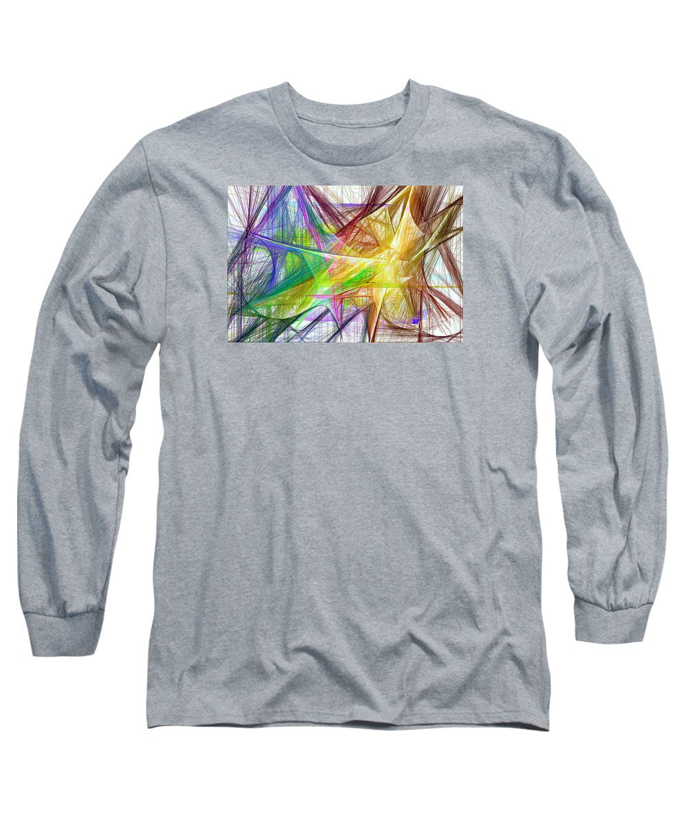 Long Sleeve T-Shirt - Abstract 9617