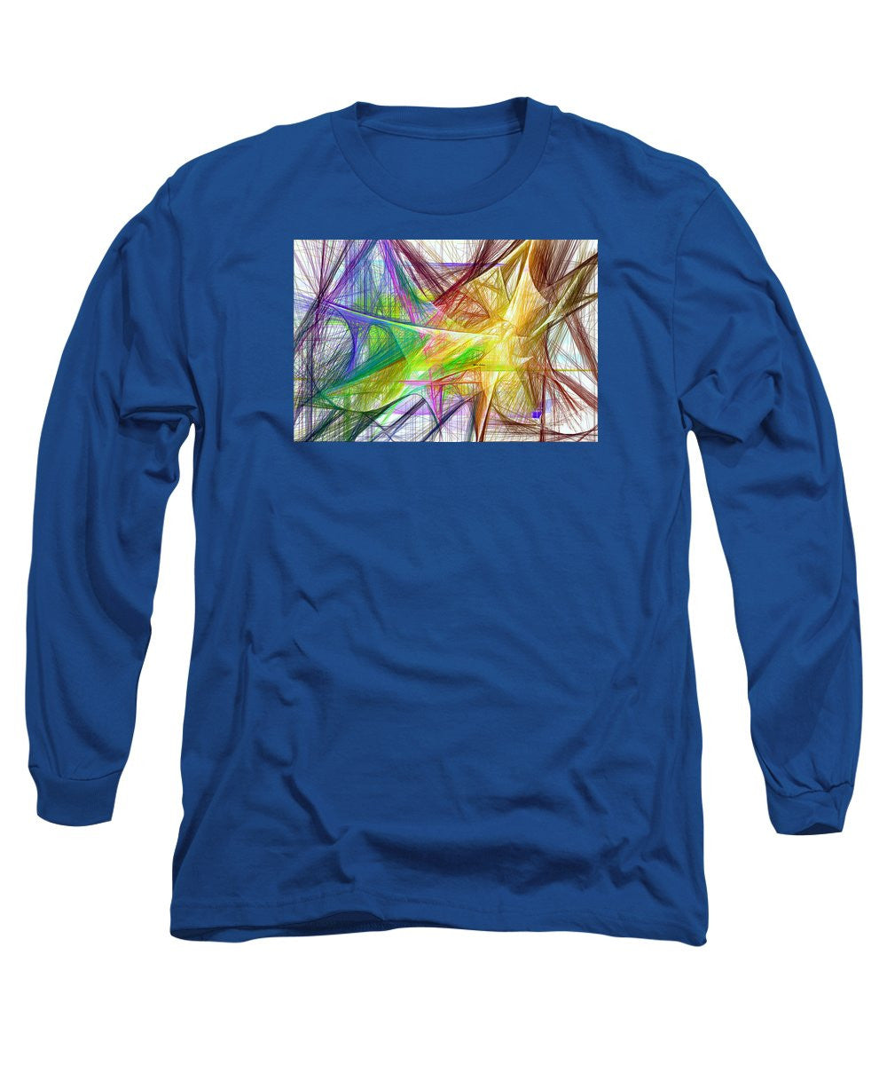 Long Sleeve T-Shirt - Abstract 9617