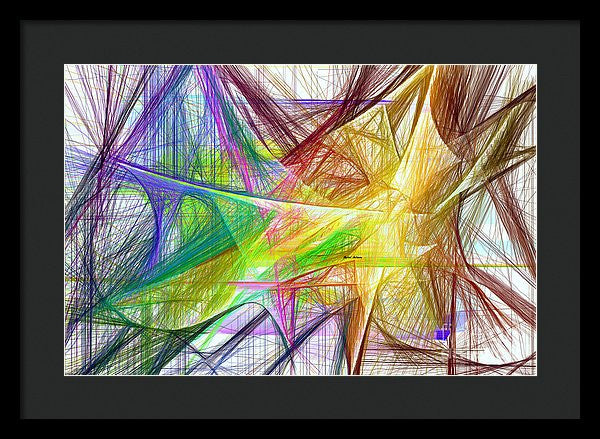 Framed Print - Abstract 9617