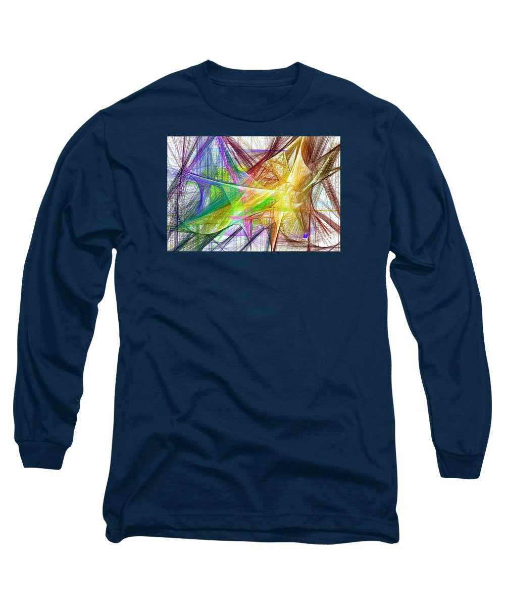 Long Sleeve T-Shirt - Abstract 9617