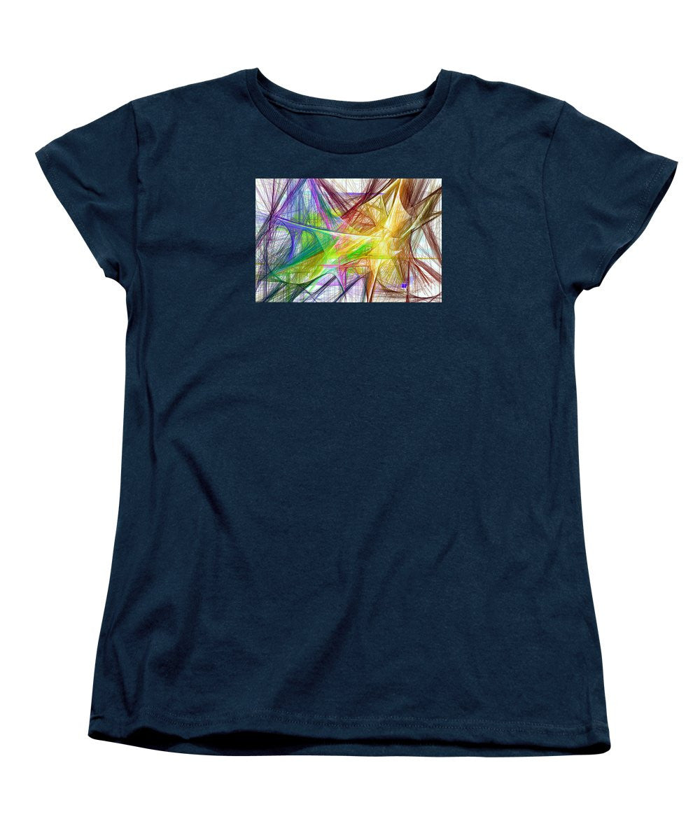 T-shirt pour femme (coupe standard) - Abstrait 9617