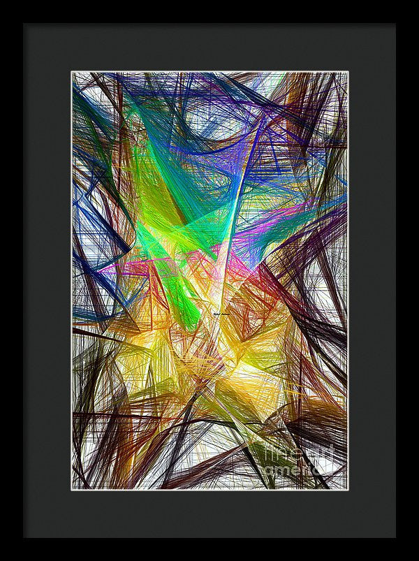 Framed Print - Abstract 9618