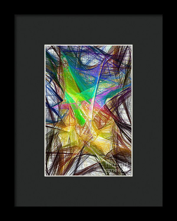 Framed Print - Abstract 9618