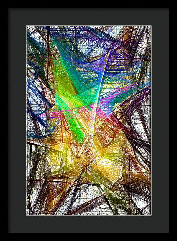 Framed Print - Abstract 9618