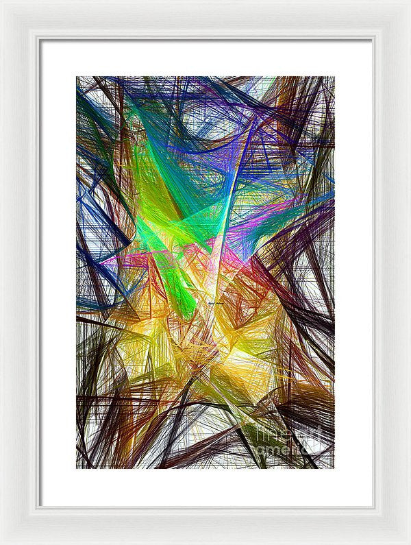 Framed Print - Abstract 9618