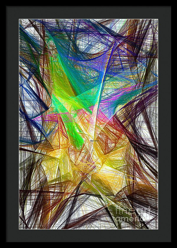 Framed Print - Abstract 9618