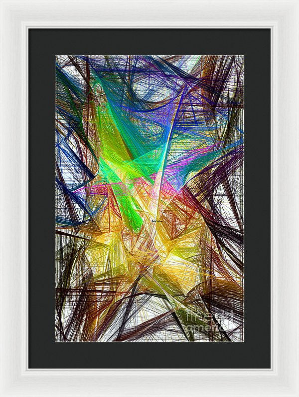 Framed Print - Abstract 9618