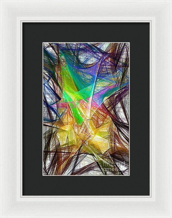 Framed Print - Abstract 9618