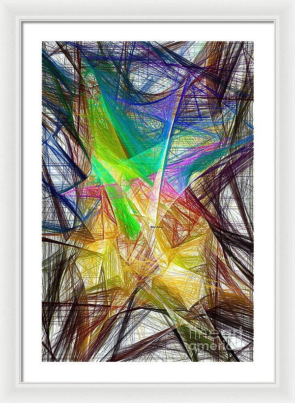 Framed Print - Abstract 9618