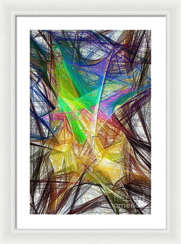 Framed Print - Abstract 9618