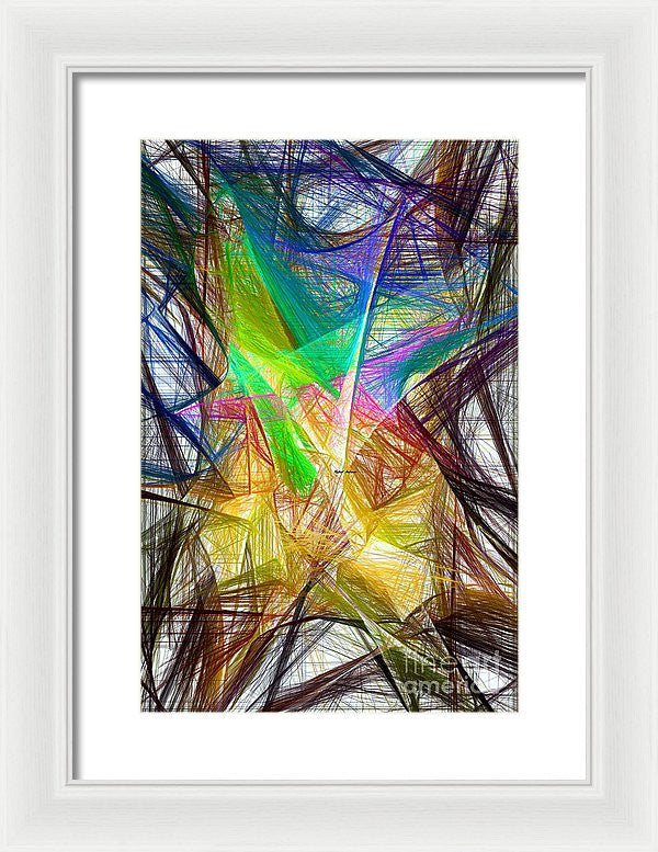 Framed Print - Abstract 9618