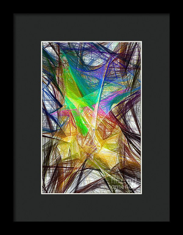 Framed Print - Abstract 9618