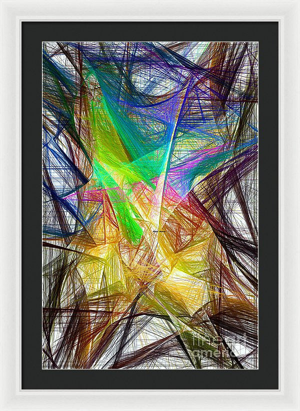 Framed Print - Abstract 9618