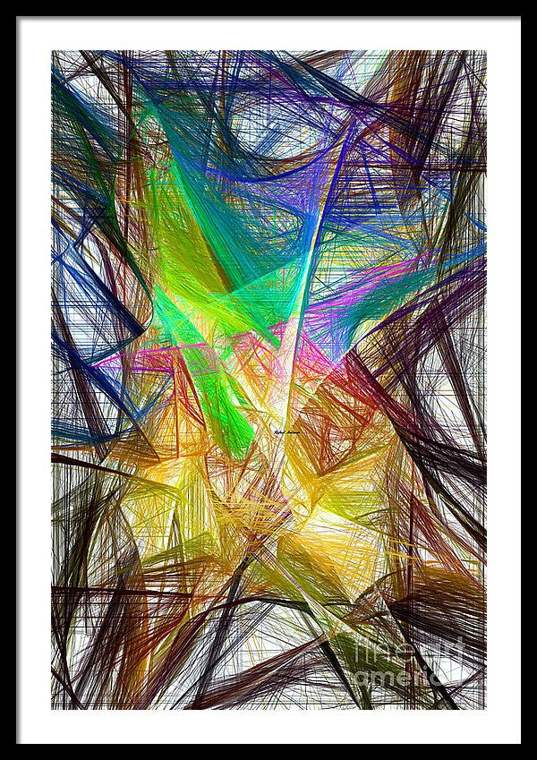 Framed Print - Abstract 9618