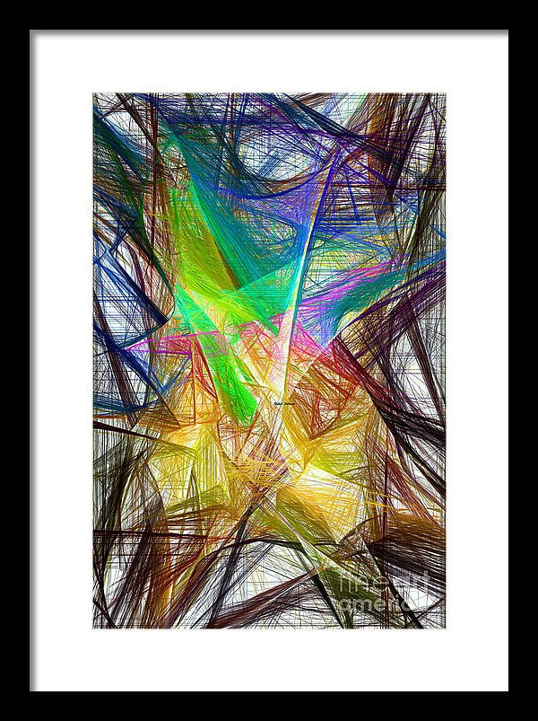 Framed Print - Abstract 9618