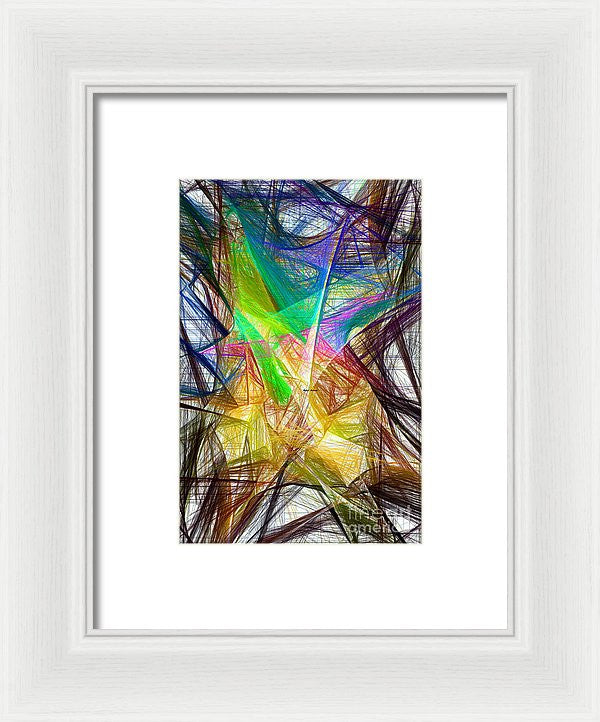 Framed Print - Abstract 9618