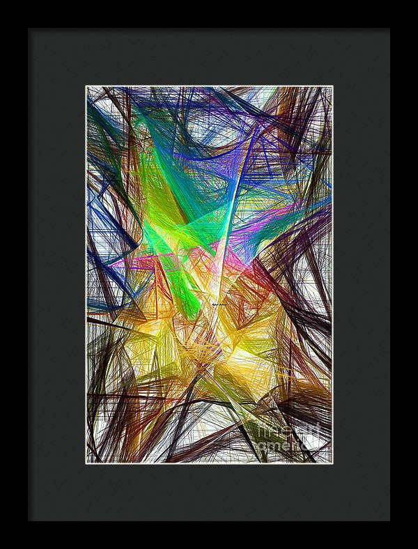 Framed Print - Abstract 9618