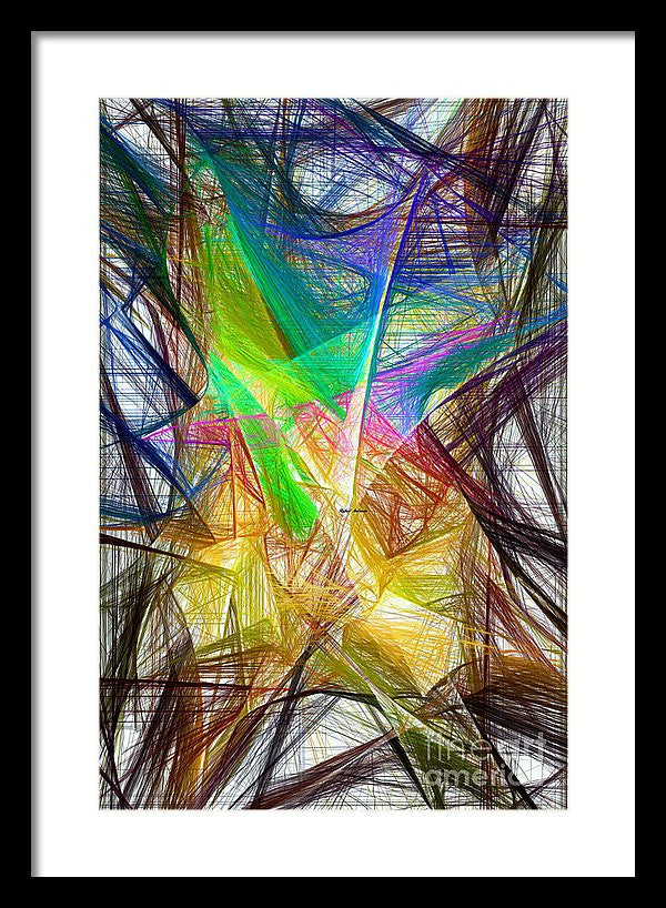 Framed Print - Abstract 9618