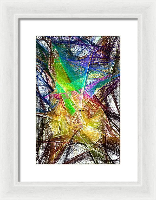 Framed Print - Abstract 9618