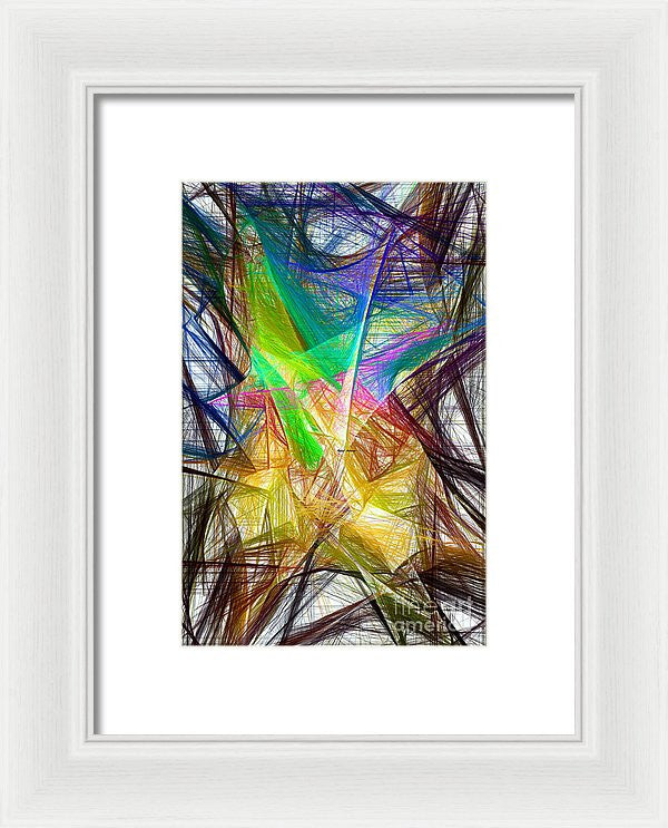 Framed Print - Abstract 9618