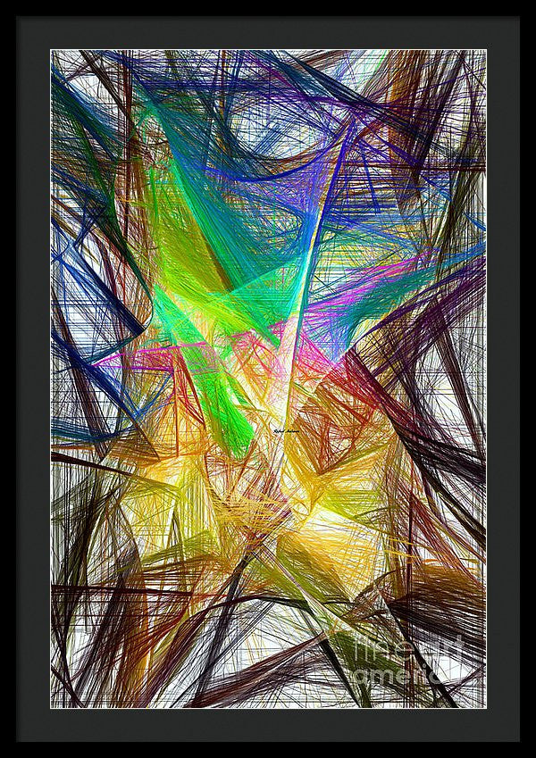 Framed Print - Abstract 9618