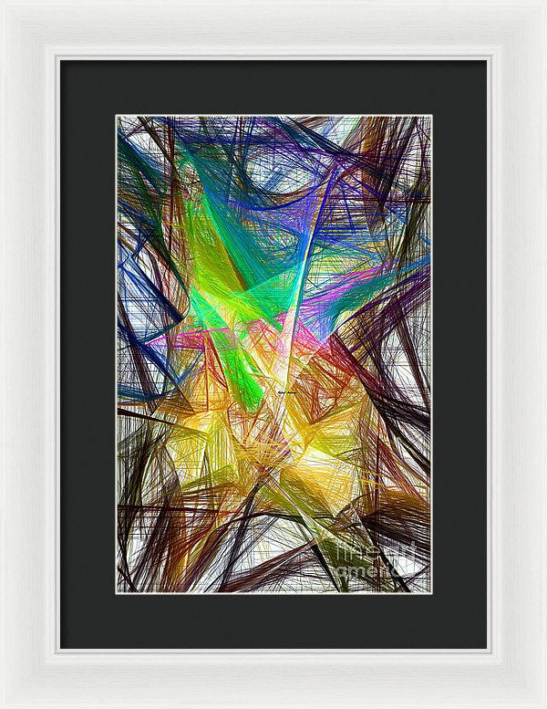 Framed Print - Abstract 9618