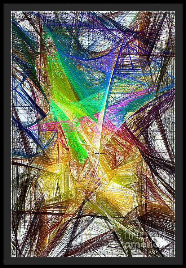 Framed Print - Abstract 9618