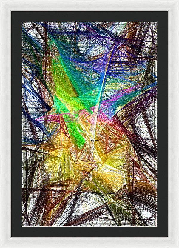 Framed Print - Abstract 9618