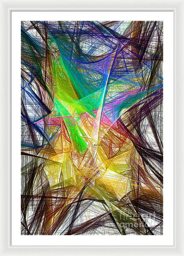 Framed Print - Abstract 9618