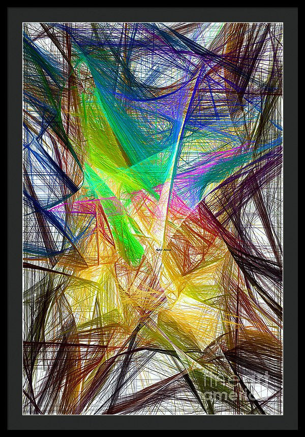 Framed Print - Abstract 9618