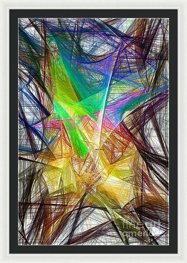 Framed Print - Abstract 9618