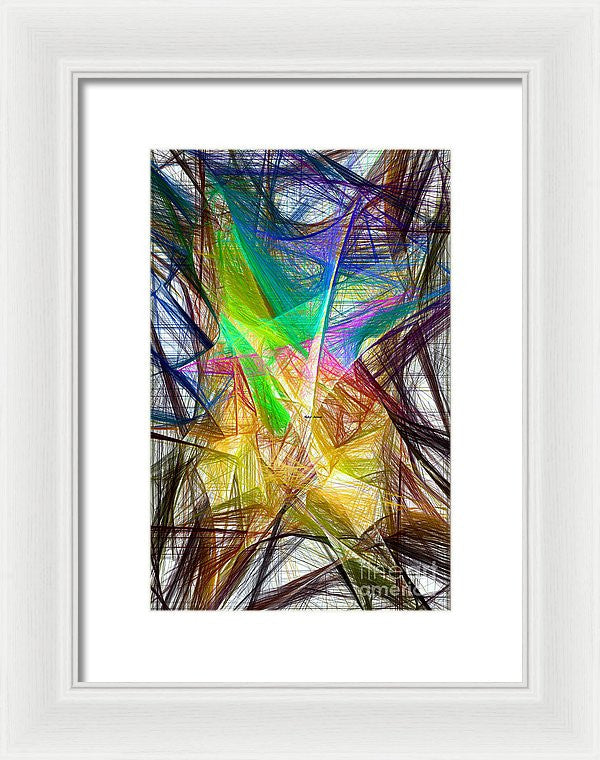 Framed Print - Abstract 9618