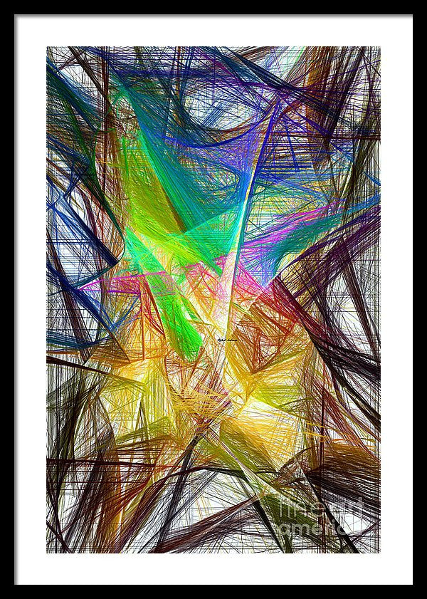 Framed Print - Abstract 9618