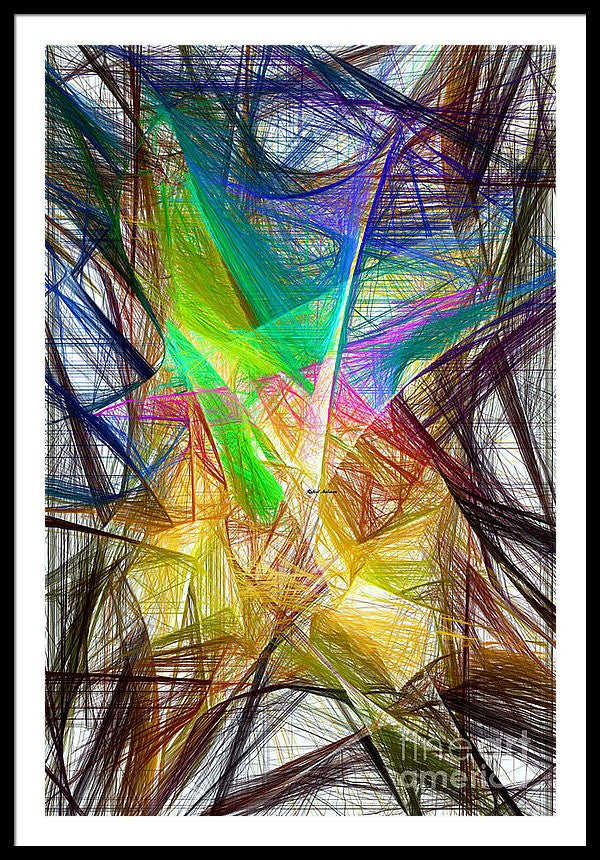 Framed Print - Abstract 9618