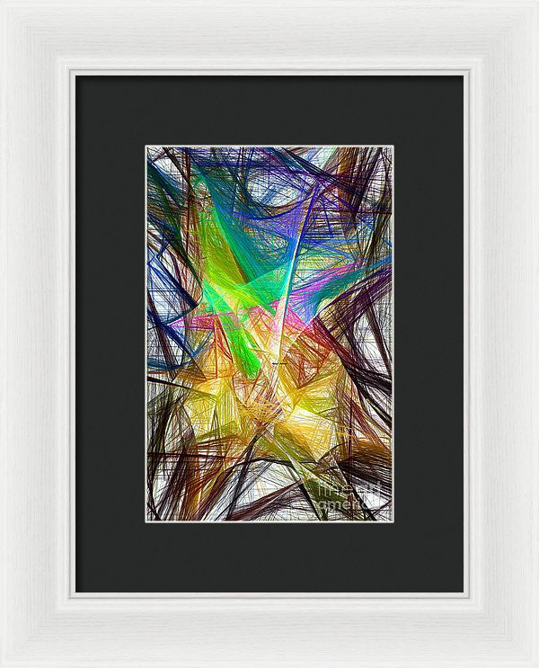 Framed Print - Abstract 9618