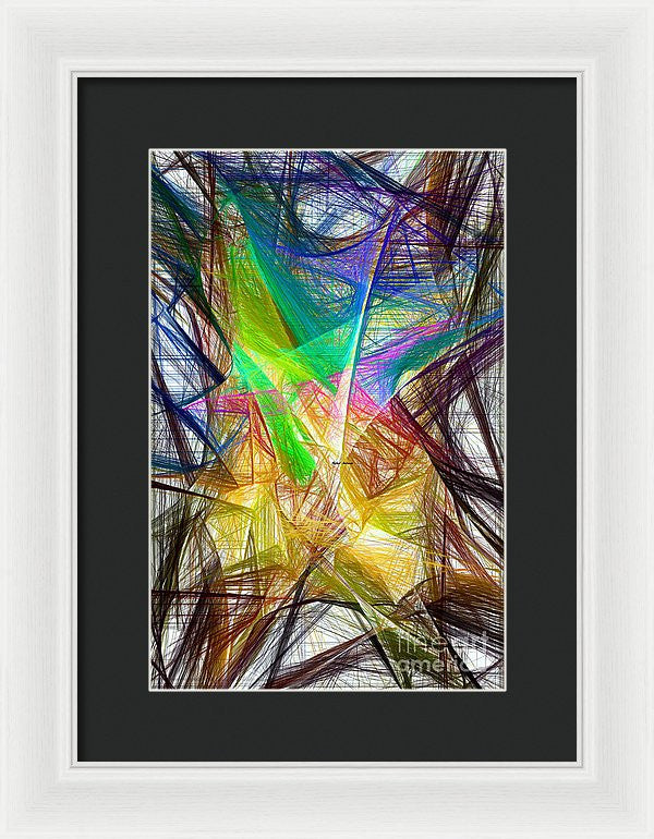 Framed Print - Abstract 9618