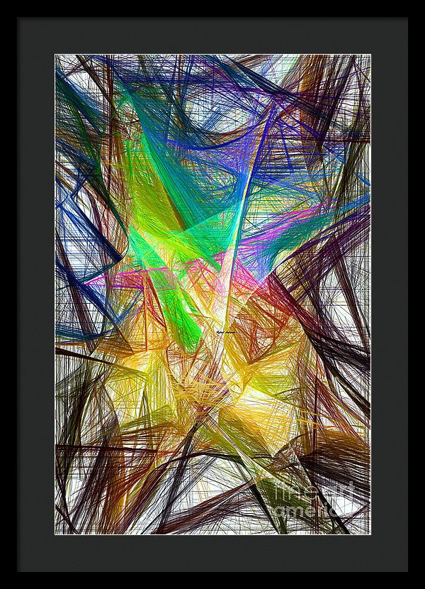 Framed Print - Abstract 9618