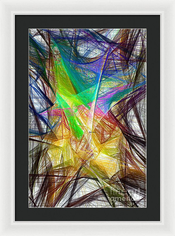 Framed Print - Abstract 9618