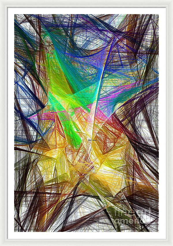 Framed Print - Abstract 9618