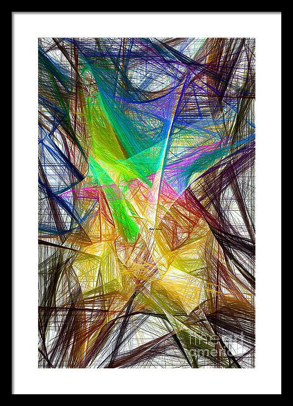 Framed Print - Abstract 9618