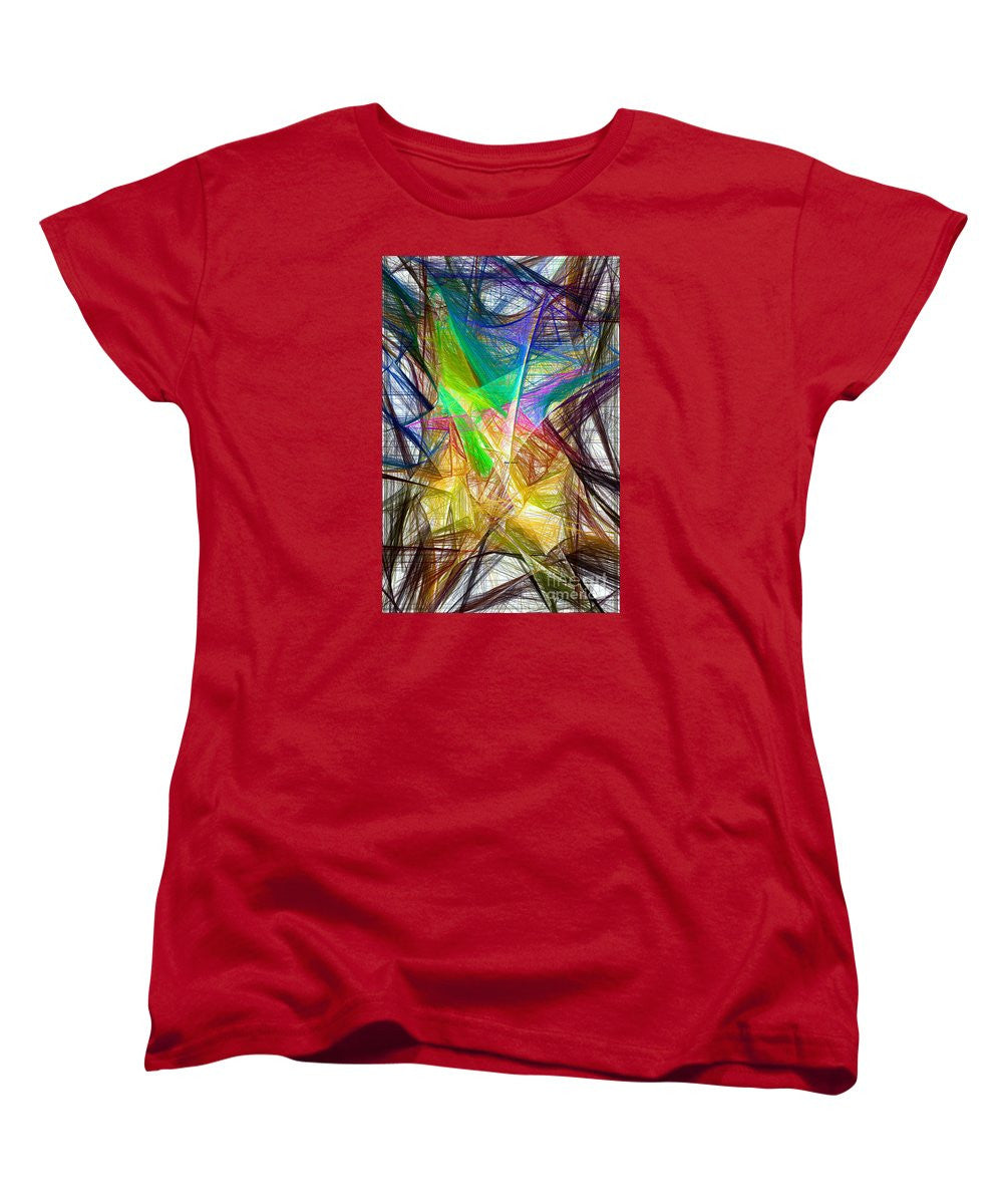 Women's T-Shirt (Standard Cut) - Abstract 9618