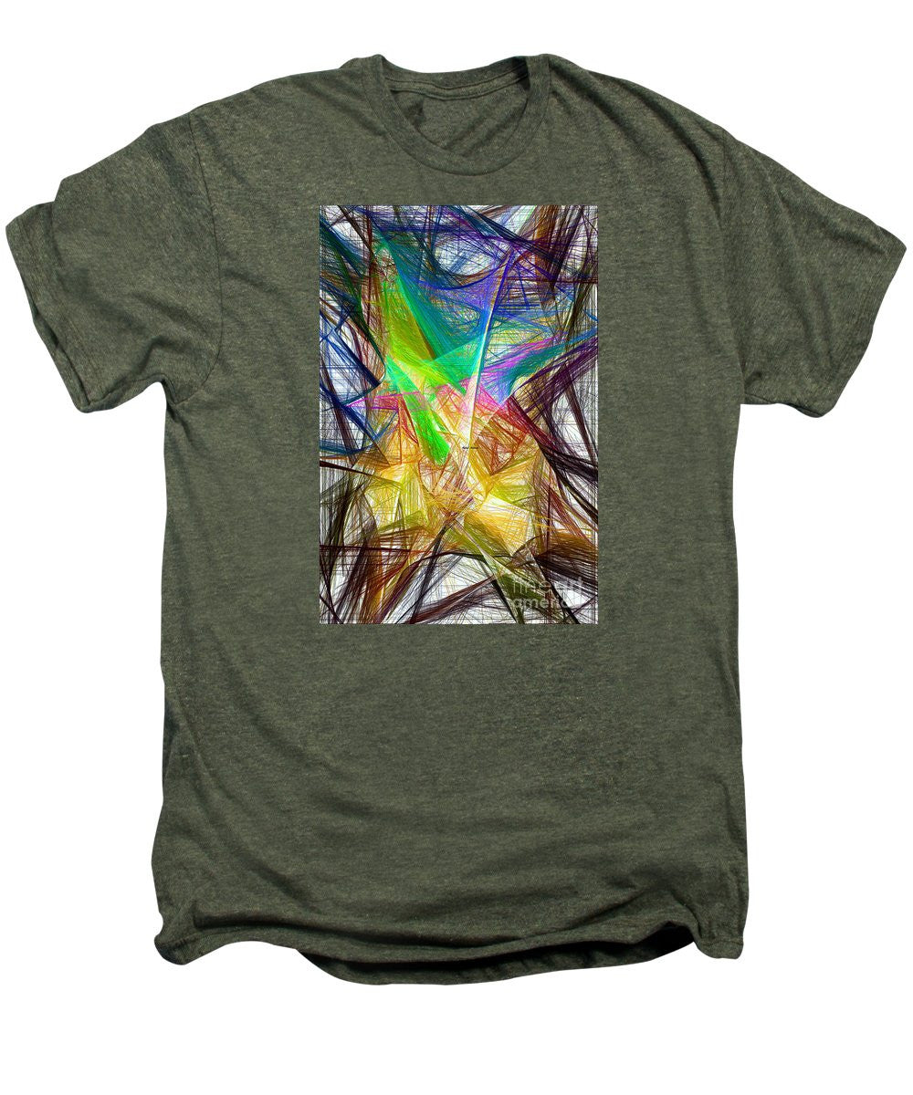 Men's Premium T-Shirt - Abstract 9618