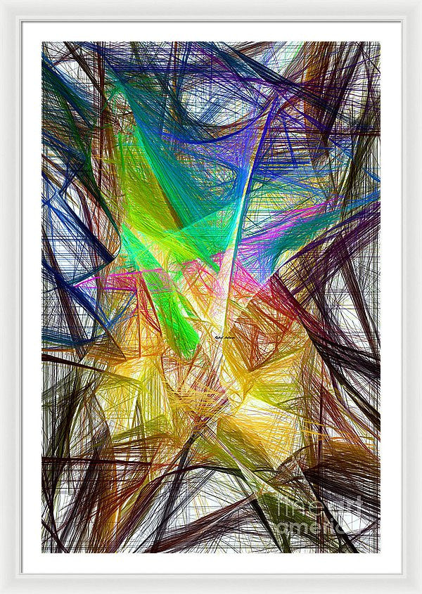 Framed Print - Abstract 9618