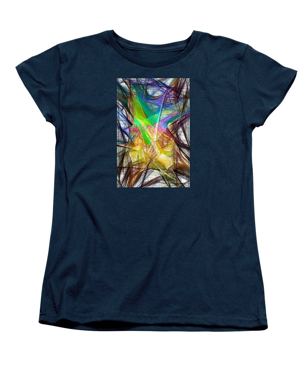 Women's T-Shirt (Standard Cut) - Abstract 9618